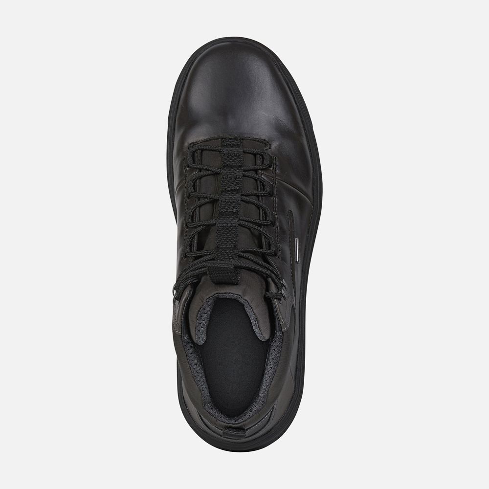 Geox Erkek Bot Siyah - Cervino Abx - UJH-356081